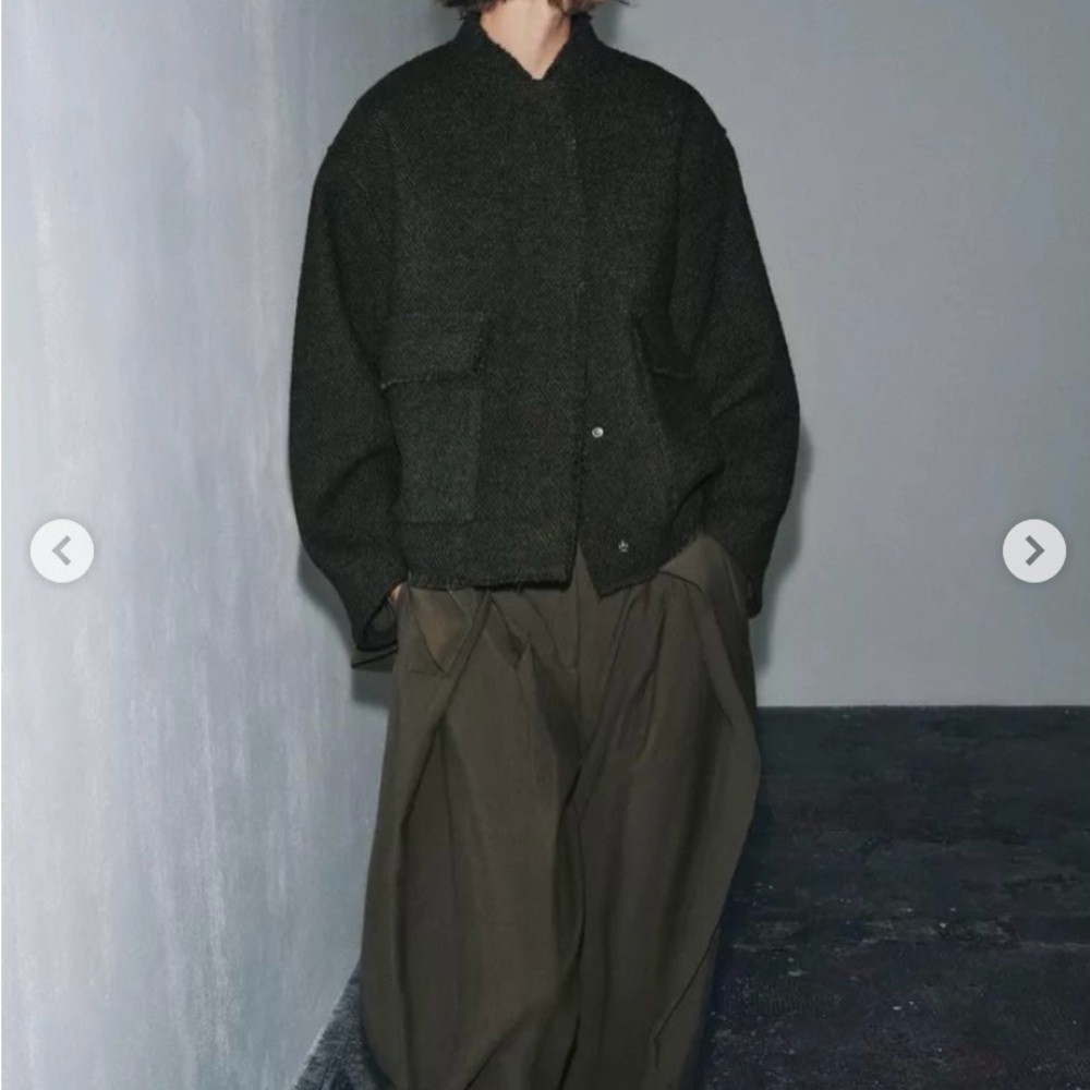 Zara oversized wool Jacket